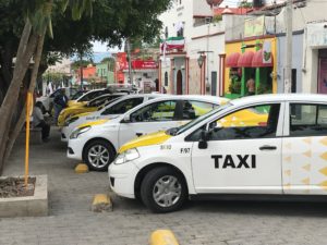 catch a taxi nearby your vacation rental here in Ajijic